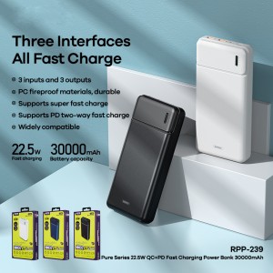 POWER BANK 30000 mah RPP-239